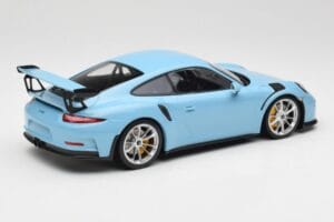 Porsche 911 991.1 GT3 RS Bleu Jantes Mates Minichamps 1:18 153066235 Métal Moulé — image 2 sur 6