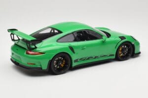 Porsche 911 991.1 GT3 RS Vert Jantes Noires Minichamps 1:18 153066228 Métal Moulé — image 2 sur 6