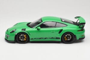 Porsche 911 991.1 GT3 RS Vert Jantes Noires Minichamps 1:18 153066228 Métal Moulé — image 3 sur 6