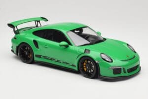 Porsche 911 991.1 GT3 RS Vert Jantes Noires Minichamps 1:18 153066228 Métal Moulé — image 4 sur 6