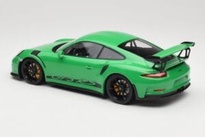 Porsche 911 991.1 GT3 RS Vert Jantes Noires Minichamps 1:18 153066228 Métal Moulé — image 5 sur 6