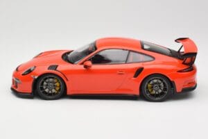 Porsche 911 991.1 GT3 RS Lava Orange Minichamps 1:18 155066220 Métal Moulé — image 3 sur 6