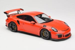Porsche 911 991.1 GT3 RS Lava Orange Minichamps 1:18 155066220 Métal Moulé — image 4 sur 6