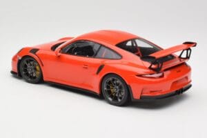 Porsche 911 991.1 GT3 RS Lava Orange Minichamps 1:18 155066220 Métal Moulé — image 5 sur 6