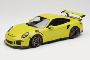 Porsche 911 991.1 GT3 RS Vert Clair Minichamps 1:18 155066222 Métal Moulé