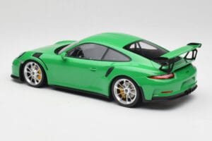 Porsche 911 991.1 GT3 RS Lizard Vert & Roues Argent Minichamps 1:18 153066229 Métal Moulé — image 5 sur 6