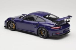 Porsche 911 991.1 GT3 RS Ultraviolet Minichamps 1:18 155066221 Métal Moulé — image 5 sur 6
