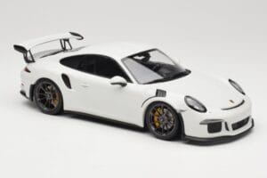 Porsche 911 991.1 GT3 RS Blanc Jantes Noires Minichamps 1:18 153066224 Métal Moulé — image 4 sur 6