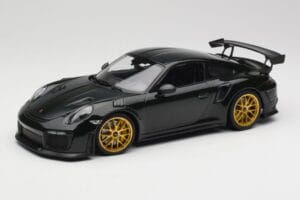 Porsche 911 991.2 GT2 RS Vert Weissach Package Jantes Dorées Minichamps 1:18 155068306 Métal Moulé