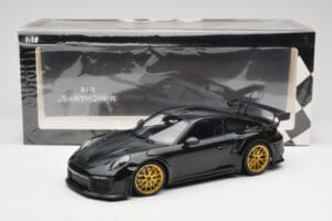 Porsche 911 991.2 GT2 RS Vert Weissach Package Jantes Dorées Minichamps 1:18 155068306 Métal Moulé — image 6 sur 6
