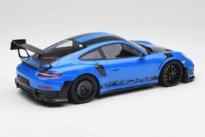 Porsche 911 991.2 GT2 RS MR Racing Bleu Minichamps 1:18 MR-911-GT2RS-1806 Métal Moulé — image 2 sur 6
