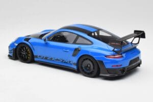 Porsche 911 991.2 GT2 RS MR Racing Bleu Minichamps 1:18 MR-911-GT2RS-1806 Métal Moulé — image 5 sur 6