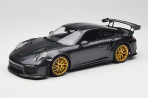 Porsche 911 991.2 GT2 RS Weissach Package Purple Metallic Avec Jantes Magnésium Dorées Minichamps 1:18 153068322 Métal Moulé