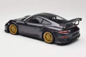 Porsche 911 991.2 GT2 RS Weissach Package Purple Metallic Avec Jantes Magnésium Dorées Minichamps 1:18 153068322 Métal Moulé — image 5 sur 6