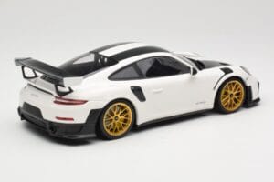 Porsche 911 991.2 GT2 RS Weissach Package Blanc Avec Jantes Dorées Minichamps 1:18 153068308 Métal Moulé — image 2 sur 6