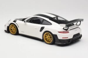 Porsche 911 991.2 GT2 RS Weissach Package Blanc Avec Jantes Dorées Minichamps 1:18 153068308 Métal Moulé — image 5 sur 6