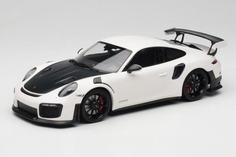Porsche 911 991.2 GT2 RS Blanc Minichamps 1:18 155068301 Métal Moulé