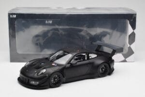Porsche 911 991.2 GT3 R Matte Black Minichamps 1:18 155186901 Métal Moulé — image 6 sur 6