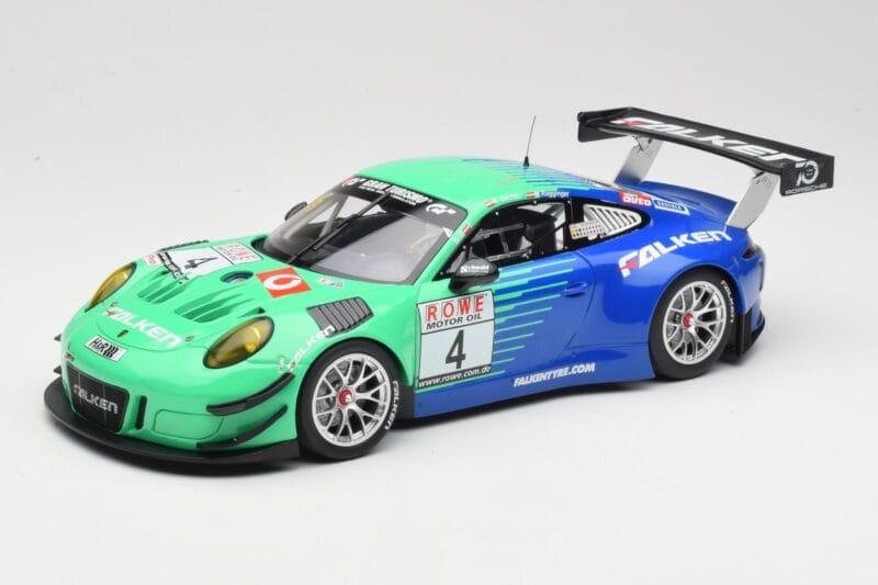 Porsche 911 991.2 GT3 R #4 Falken K. Bachler / M. Ragginger VLN Winner Round 6 2018 Minichamps 1:18 153186994 Métal Moulé
