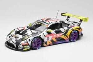 Porsche 911 991.2 GT3 R #8 Iron Force Ring Police 24 Hours Nürburgring 2019 Minichamps 1:18 153196088 Métal Moulé