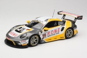 Porsche 911 991.2 GT3 R #99 Rowe Racing D. Olsen / M. Campbell 24 Hours of Spa 2019 Minichamps 1:18 155196099 Métal Moulé