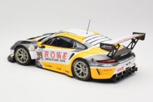 Porsche 911 991.2 GT3 R #99 Rowe Racing D. Olsen / M. Campbell 24 Hours of Spa 2019 Minichamps 1:18 155196099 Métal Moulé — image 5 sur 6