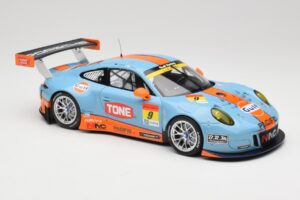 Porsche 911 991.2 GT3 R Pacific Gulf Racing #9 J. Lammers / K. Miura Super GT 300 Series 2017 Minichamps 1:18 155176909 Métal — image 4 sur 6