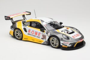 Porsche 911 991.2 GT3 R Rowe Racing #98 N. Muller / R. Dumas / M. Jaminet 24 Hours of Spa 2019 Minichamps 1:18 155196098 Méta — image 4 sur 6