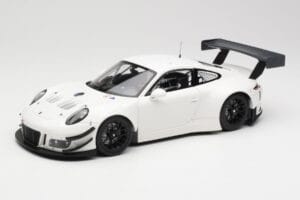 Porsche 911 991.2 GT3 R Blanc avec Jantes Noires Minichamps 1:18 155186900 Métal Moulé