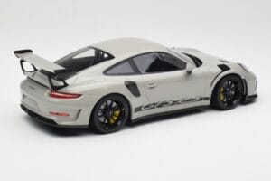 Porsche 911 991.2 GT3 RS Chalk Wording Jantes Noires Minichamps 1:18 153068230 Métal Moulé — image 2 sur 6