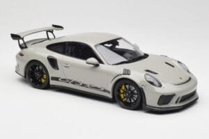 Porsche 911 991.2 GT3 RS Chalk Wording Jantes Noires Minichamps 1:18 153068230 Métal Moulé — image 4 sur 6