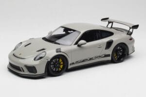 Porsche 911 991.2 GT3 RS Chalk Wording Jantes Noires Minichamps 1:18 153068230 Métal Moulé