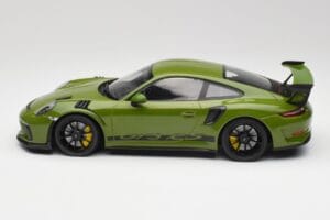Porsche 911 991.2 GT3 RS Lizard Vert Avec Jantes Noires Minichamps 1:18 155068233 Métal Moulé — image 3 sur 6