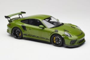 Porsche 911 991.2 GT3 RS Lizard Vert Avec Jantes Noires Minichamps 1:18 155068233 Métal Moulé — image 4 sur 6