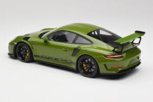 Porsche 911 991.2 GT3 RS Lizard Vert Avec Jantes Noires Minichamps 1:18 155068233 Métal Moulé — image 5 sur 6