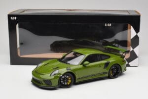 Porsche 911 991.2 GT3 RS Lizard Vert Avec Jantes Noires Minichamps 1:18 155068233 Métal Moulé — image 6 sur 6