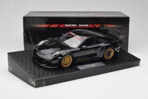 Porsche 911 991.2 GT3 RS Manthey Racing Noir Minichamps 1:18 MR-911-GT3RS-1803 Métal Moulé — image 6 sur 6