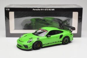 Porsche 911 991.2 GT3 RS Manthey Racing Racing Vert Minichamps 1:18 MR-911-GT3RS-1802 Métal Moulé — image 6 sur 6