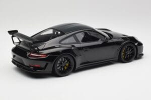 Porsche 911 991.2 GT3 RS Weissach Package Noir & Roues Noires Minichamps 1:18 153068228 Métal Moulé — image 2 sur 6