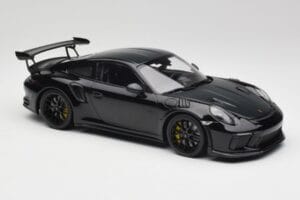 Porsche 911 991.2 GT3 RS Weissach Package Noir & Roues Noires Minichamps 1:18 153068228 Métal Moulé — image 4 sur 6