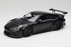 Porsche 911 991.2 GT3 RS Weissach Package Noir & Roues Noires Minichamps 1:18 153068228 Métal Moulé