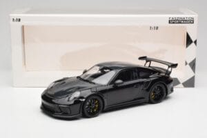 Porsche 911 991.2 GT3 RS Weissach Package Noir & Roues Noires Minichamps 1:18 153068228 Métal Moulé — image 6 sur 6