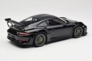 Porsche 911 991.2 GT3 RS Weissach Package Noir Jantes Magnesium Argentées Minichamps 1:18 153068229 Métal Moulé — image 2 sur 6