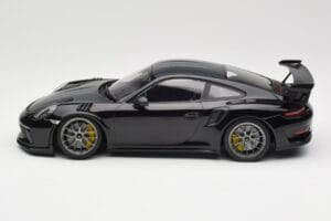 Porsche 911 991.2 GT3 RS Weissach Package Noir Jantes Magnesium Argentées Minichamps 1:18 153068229 Métal Moulé — image 3 sur 6