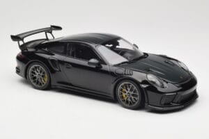 Porsche 911 991.2 GT3 RS Weissach Package Noir Jantes Magnesium Argentées Minichamps 1:18 153068229 Métal Moulé — image 4 sur 6