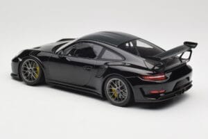 Porsche 911 991.2 GT3 RS Weissach Package Noir Jantes Magnesium Argentées Minichamps 1:18 153068229 Métal Moulé — image 5 sur 6