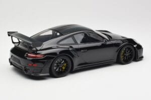 Porsche 911 991.2 GT3 RS Weissach Package Noir Avec Jantes Noires Minichamps 1:18 153068321 Métal Moulé — image 2 sur 6