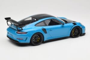 Porsche 911 991.2 GT3 RS Weissach Package Shark Blue Jantes Magnesium Noires Minichamps 1:18 153068224 Métal Moulé — image 2 sur 6