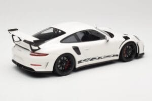 Porsche 911 991.2 GT3 RS Blanc avec Jantes Noires Minichamps 1:18 155068224 Métal Moulé — image 2 sur 6