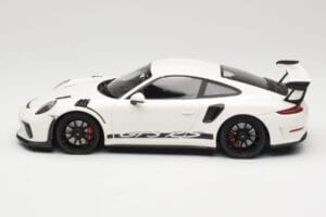 Porsche 911 991.2 GT3 RS Blanc avec Jantes Noires Minichamps 1:18 155068224 Métal Moulé — image 3 sur 6